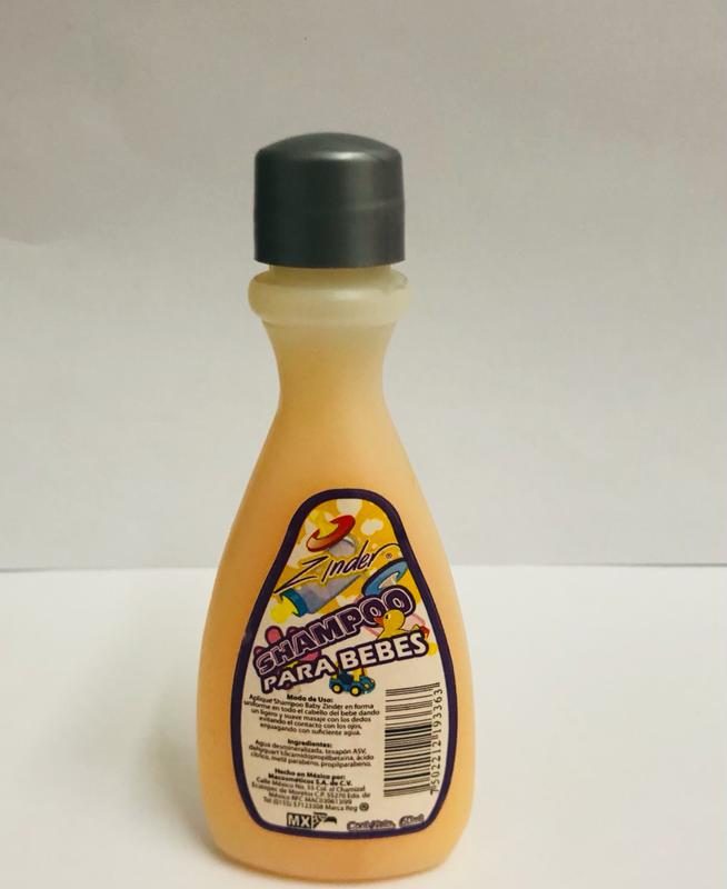SHAMPOO para BEBE, ZINDER, 60 ml