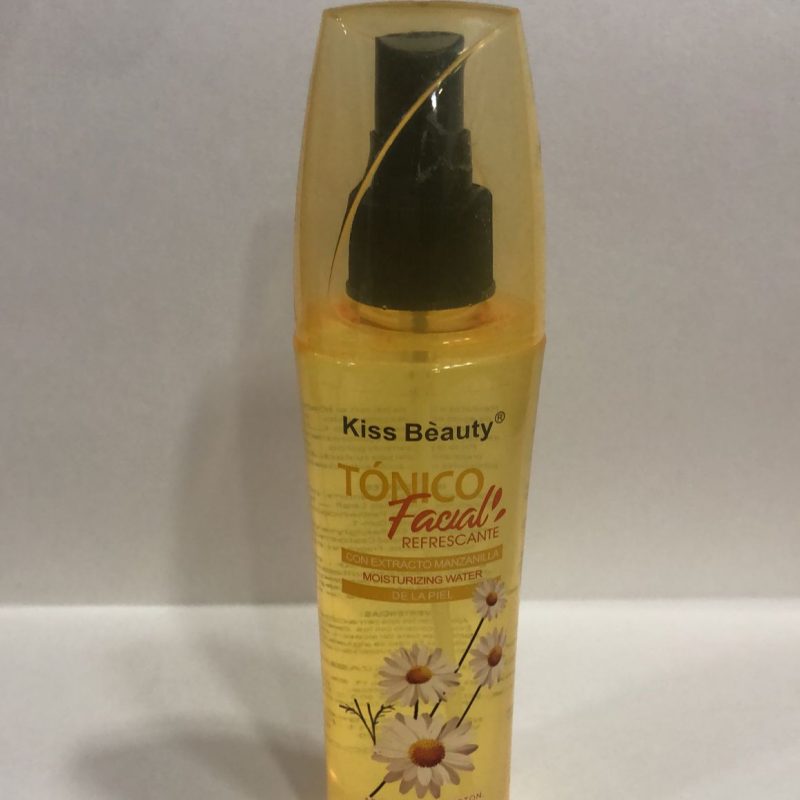 TONICO FACIAL con extracto MANZANILLA, KISS BEAUTY, 150ml