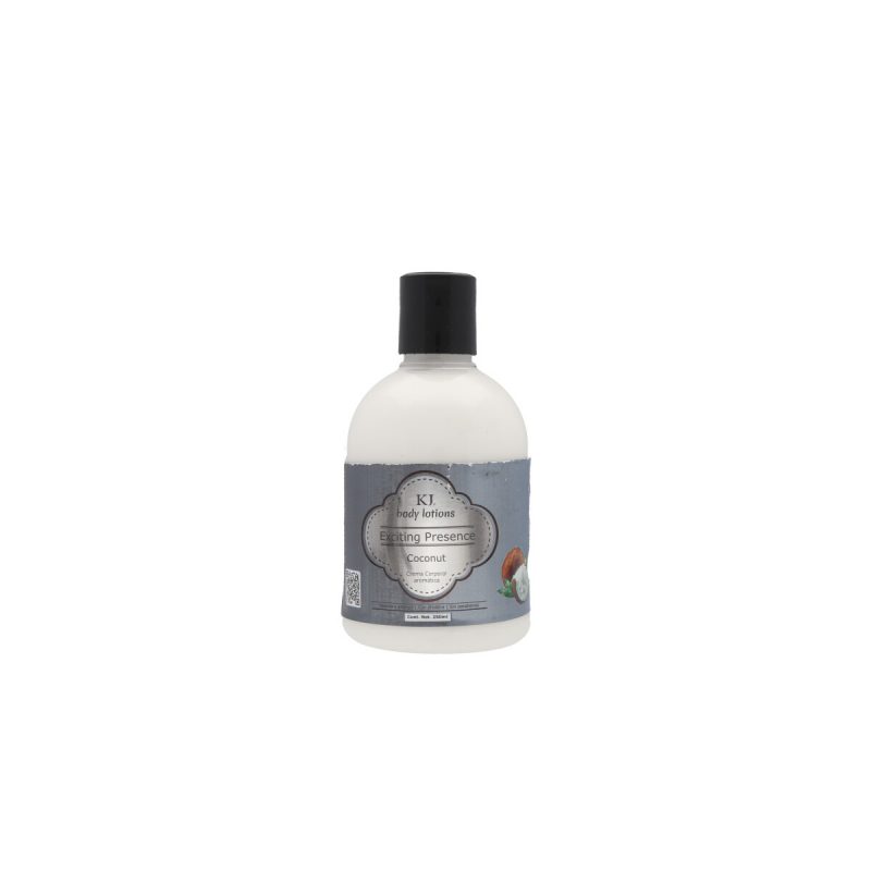 BODY LOTIONS, KJ, Exciting Presence, Coconut