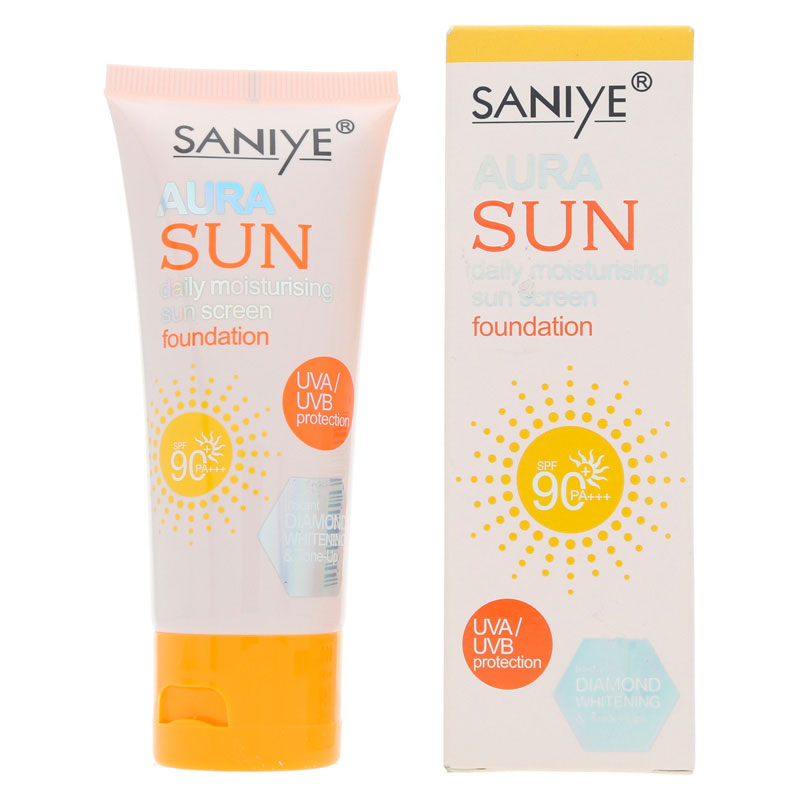 AURA SUN, sun screen, SANIYE, protector solar