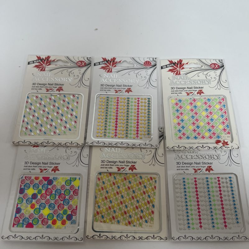 3D NAIL accessory, design nail sticker, HUAMEIDA